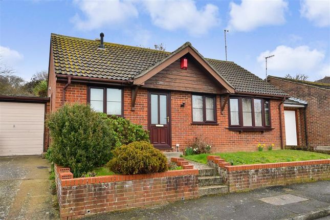 Thumbnail Detached bungalow for sale in Corunna Close, Hythe, Kent