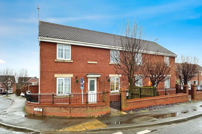 Thumbnail Semi-detached house for sale in Doncaster Road, Whitley, Goole