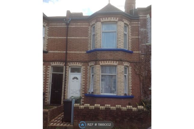 Thumbnail Terraced house to rent in Park Road, Exeter