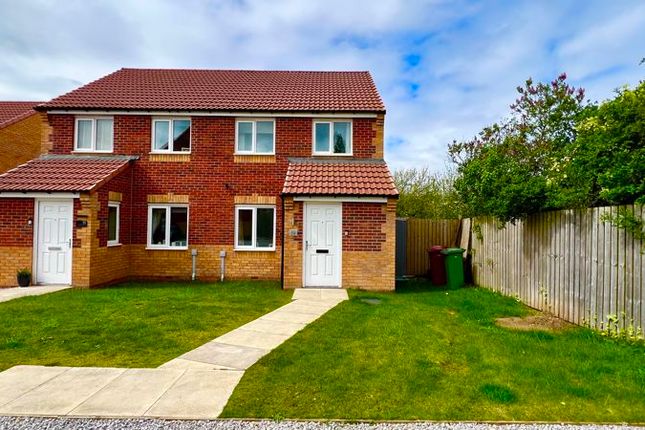 Thumbnail Semi-detached house for sale in Neptune Court, Scunthorpe