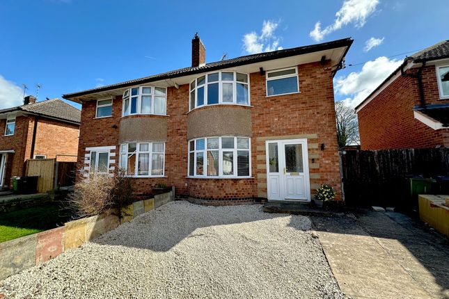 Thumbnail Semi-detached house for sale in Avondale Road, Wigston