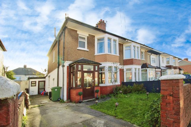 Semi-detached house for sale in Avondale Crescent, Grangetown, Cardiff