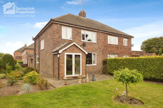 Thumbnail Semi-detached house for sale in The Mount, Driffield, North Humberside