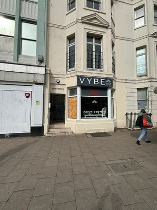 Retail premises to let in Old Steine, Brighton