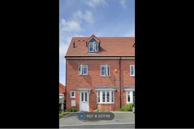 Thumbnail End terrace house to rent in Sentinel Close, Worcester