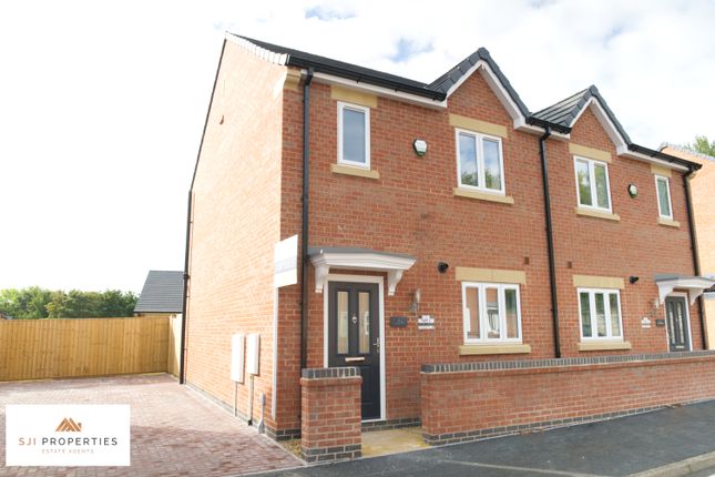 Thumbnail Semi-detached house for sale in Plot 4 Kitchener Terrace, Langwith, Derbyshire