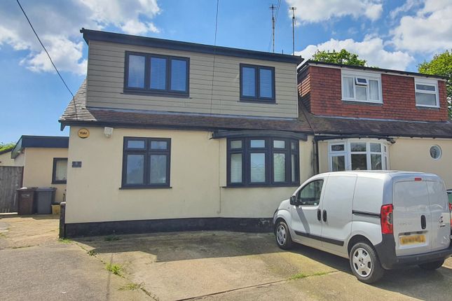 Thumbnail Semi-detached house for sale in Central Close, Daws Heath, Hadleigh, Essex