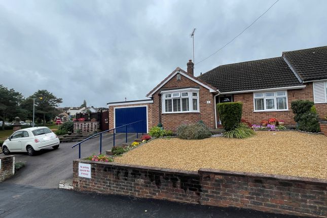Thumbnail Semi-detached bungalow for sale in Denton Road, Outwoods, Burton-On-Trent