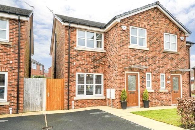 Thumbnail Semi-detached house for sale in John Hogan Close, Royton, Oldham, Greater Manchester