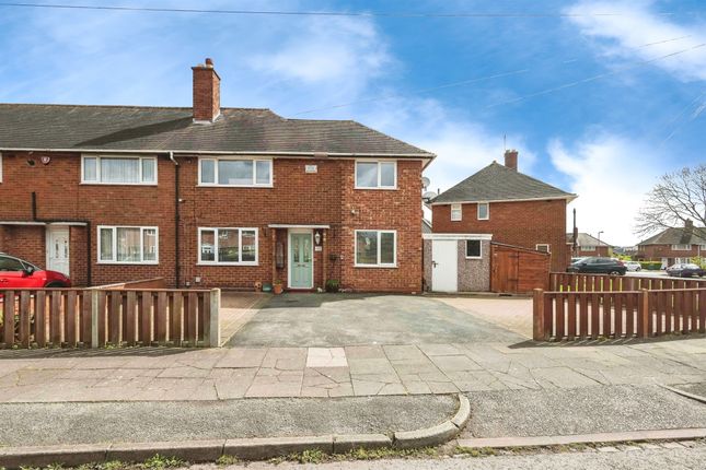 Thumbnail End terrace house for sale in Pear Tree Road, Shard End, Birmingham