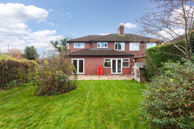 Semi-detached house for sale in Giantswood Lane, Hulme Walfield, Congleton