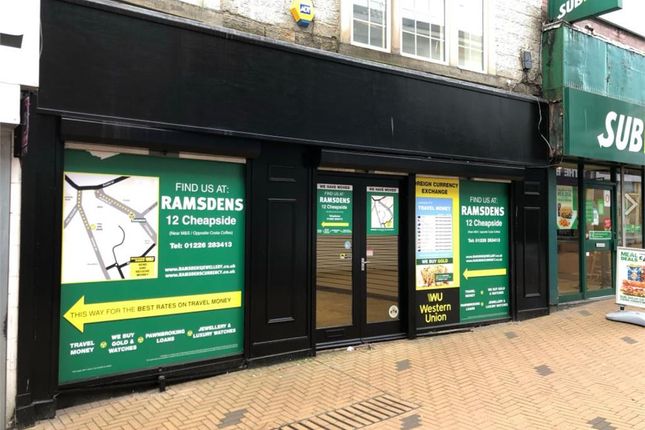 Thumbnail Retail premises to let in 8-10 Market Street, Barnsley, South Yorkshire