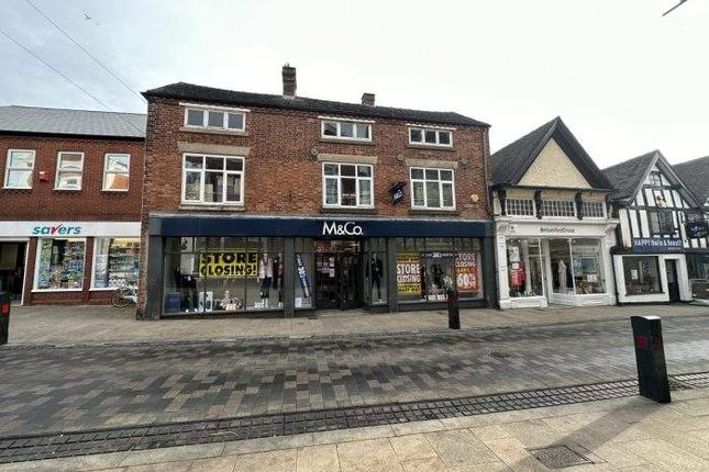 Thumbnail Retail premises to let in 28-30 High Street, Uttoxeter, Uttoxeter