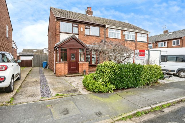 Thumbnail Semi-detached house for sale in Karen Close, Burtonwood, Warrington, Cheshire