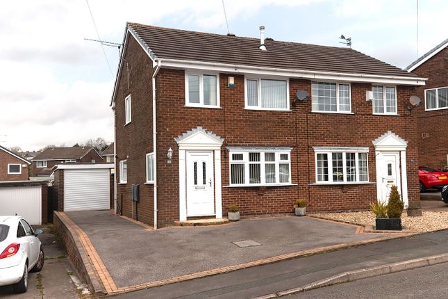 Thumbnail Semi-detached house for sale in Talbot Drive, Briercliffe, Lancashire