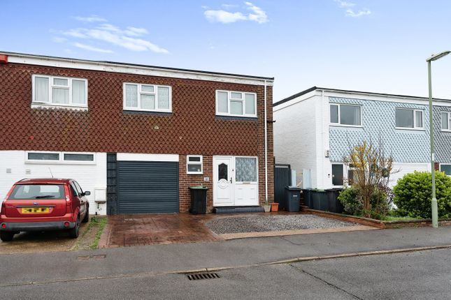Thumbnail Semi-detached house for sale in Meath Close, Hayling Island, Hampshire