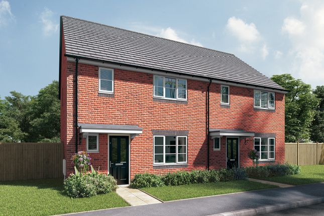 Semi-detached house for sale in "The Berkeley" at Station Approach, Westbury