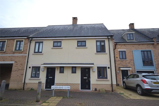 Thumbnail Terraced house to rent in Hyderabad Close, Colchester