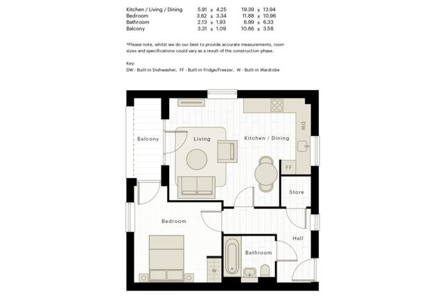 Flat 8 60, Holmbush Avenue, Burgess Hill photo 2