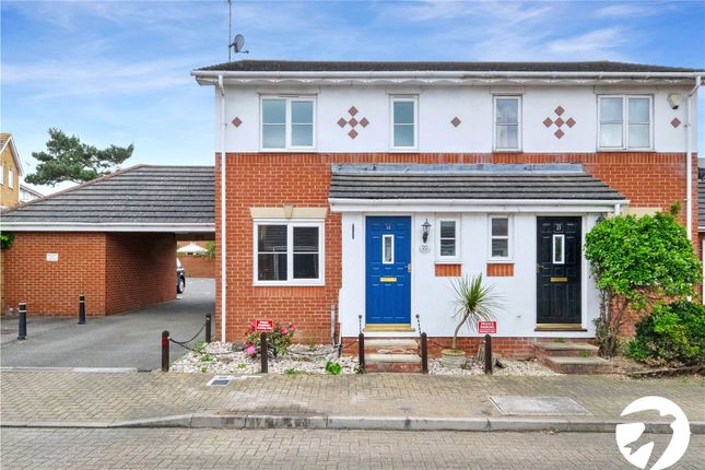 Thumbnail Semi-detached house for sale in Sara Crescent, Greenhithe, Kent
