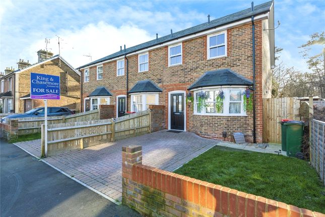 Thumbnail End terrace house for sale in Albany Road, Crawley, West Sussex