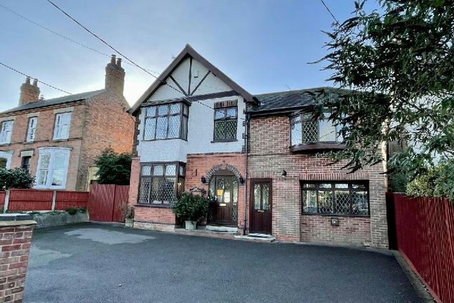 Thumbnail Detached house for sale in Station Road, Broughton Astley, Leicester