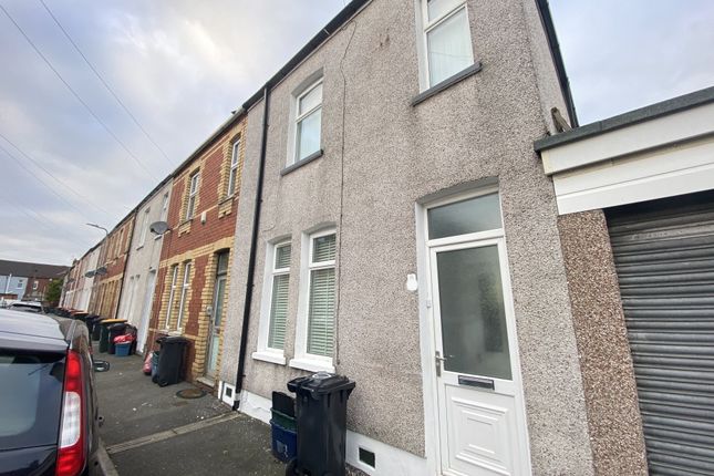 Thumbnail Terraced house to rent in Llewellyn Street, Newport, Gwent