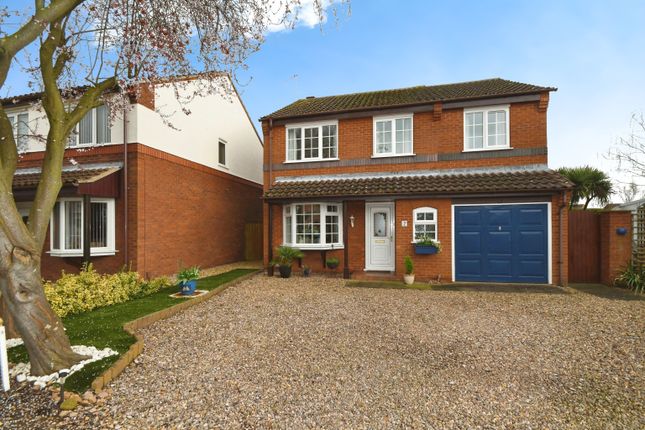 Thumbnail Detached house for sale in Melbourne Close, Lincoln