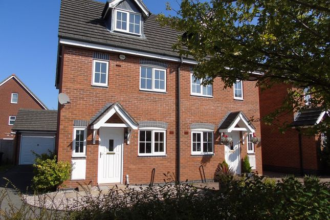Thumbnail Semi-detached house to rent in Pickering Way, Nantwich, Cheshire