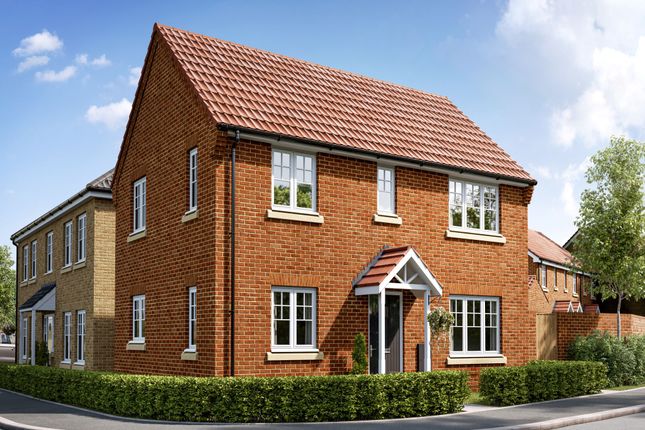Thumbnail Detached house for sale in "The Charnwood Corner " at Burwell Road, Exning, Newmarket