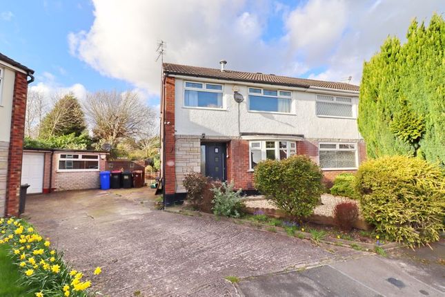 Semi-detached house for sale in Birchfield Drive, Worsley, Manchester