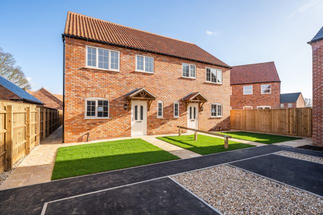 Thumbnail Semi-detached house for sale in 40 West Drive, The Parklands, Sudbrooke, Lincoln, Lincolnshire