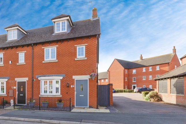 Thumbnail Semi-detached house for sale in Greetham Way, Syston, Leicester, Leicestershire