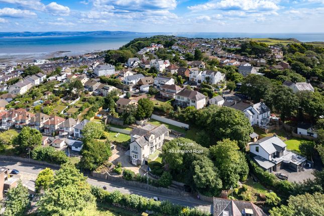 Thumbnail Detached house for sale in Langland Road, Mumbles, Swansea