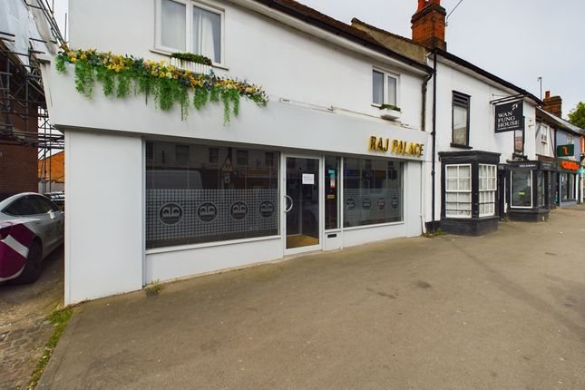 Retail premises to let in North Station Road, Colchester
