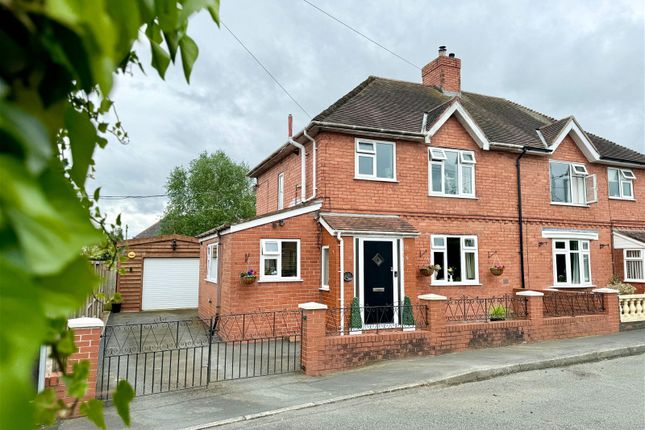 Thumbnail Semi-detached house for sale in Drenewydd, Park Hall, Oswestry