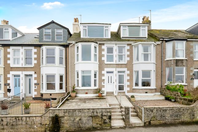 Terraced house for sale in Channel View, St. Ives, Cornwall