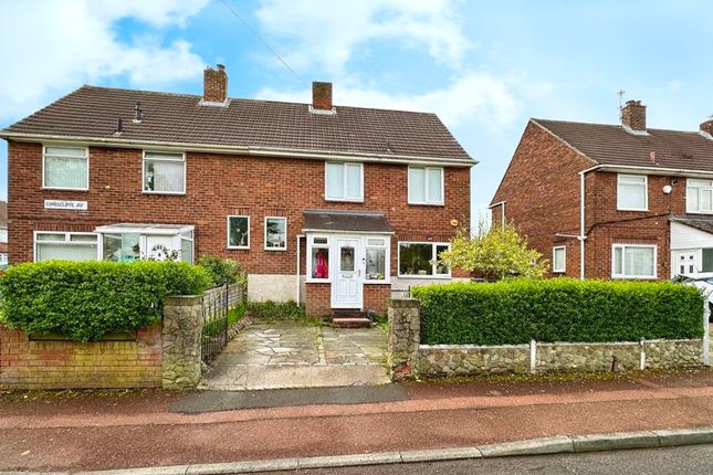 Thumbnail Semi-detached house for sale in Coniscliffe Avenue, Kenton, Newcastle Upon Tyne