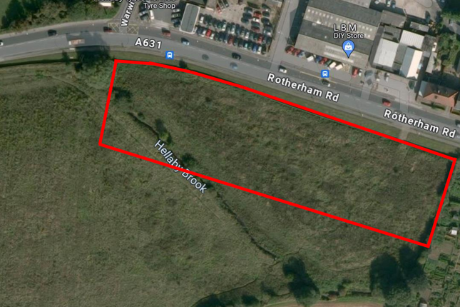 Thumbnail Land for sale in Rotherham Road, Rotherham