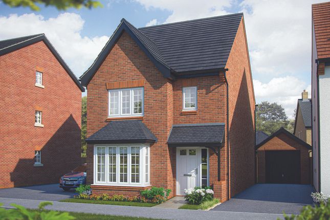 Thumbnail Detached house for sale in "The Cypress" at Watermill Way, Collingtree, Northampton
