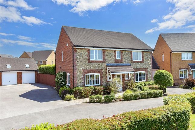 Thumbnail Detached house for sale in Mill Pond Crescent, Chichester, West Sussex