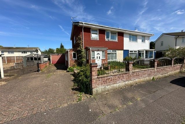 Semi-detached house for sale in Scarnell Road, Very Close To Uea, Norwich