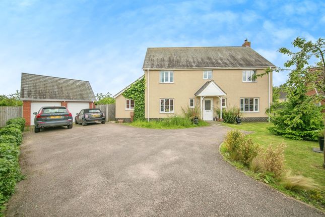 Thumbnail Detached house for sale in Windmill Close, Great Cornard, Sudbury
