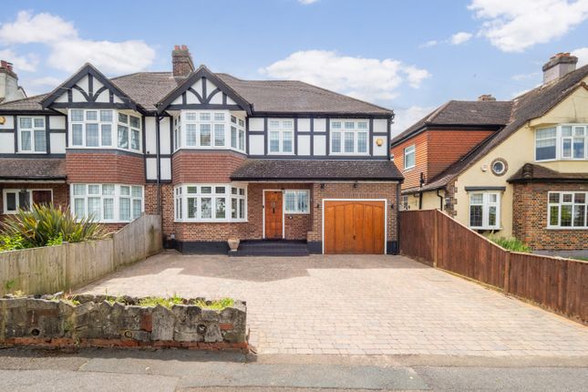 Thumbnail Semi-detached house for sale in Tudor Avenue, Worcester Park