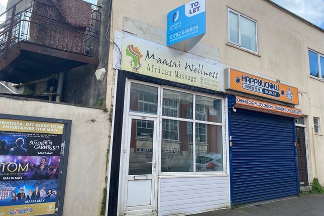 Retail premises to let in Beach Street, Swansea