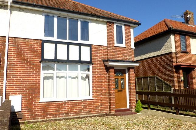 Thumbnail End terrace house to rent in Beeching Road, Norwich