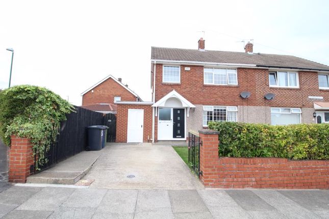 Thumbnail Semi-detached house for sale in Hindmarch Drive, West Boldon, East Boldon