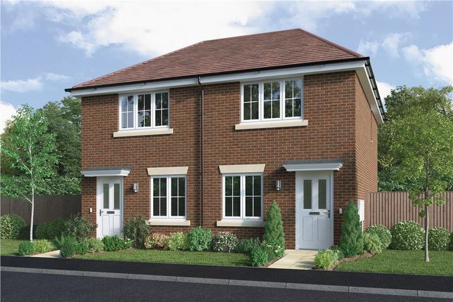 Thumbnail Semi-detached house for sale in "Fairmont" at Meadow Drive, Smalley, Ilkeston
