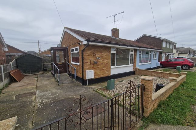 Thumbnail Semi-detached bungalow to rent in Chapman Road, Canvey Island