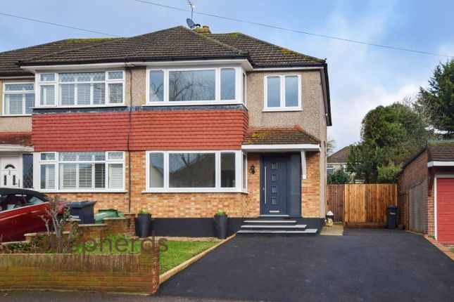 Thumbnail Semi-detached house for sale in Sheldon Close, West Cheshunt